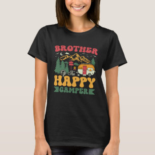 Camiseta Hermano Cuto Del Camper Groovy Camping Tr Feliz