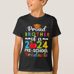 Camiseta Hermano De 2024 Graduación Preescolar