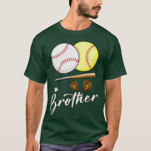 Camiseta Hermano De Baloncestistas Béisbol Y Futbolista