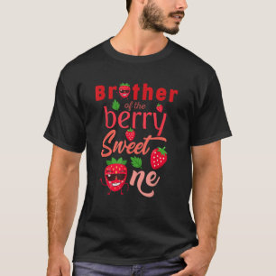 Camiseta Hermano de Berry Sweet One Strawberry First Bi