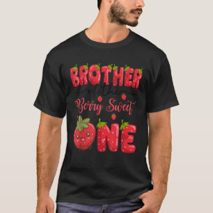 Camiseta Hermano De Berry Sweet One Strawberry First Bi