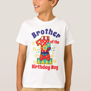 Camiseta Hermano de Carnaval del primer niño de cumpleaños