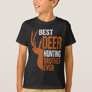 Camiseta Hermano de caza de venados siempre divertido cazad
