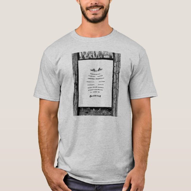 Camiseta Hermano de dolor (Anverso)