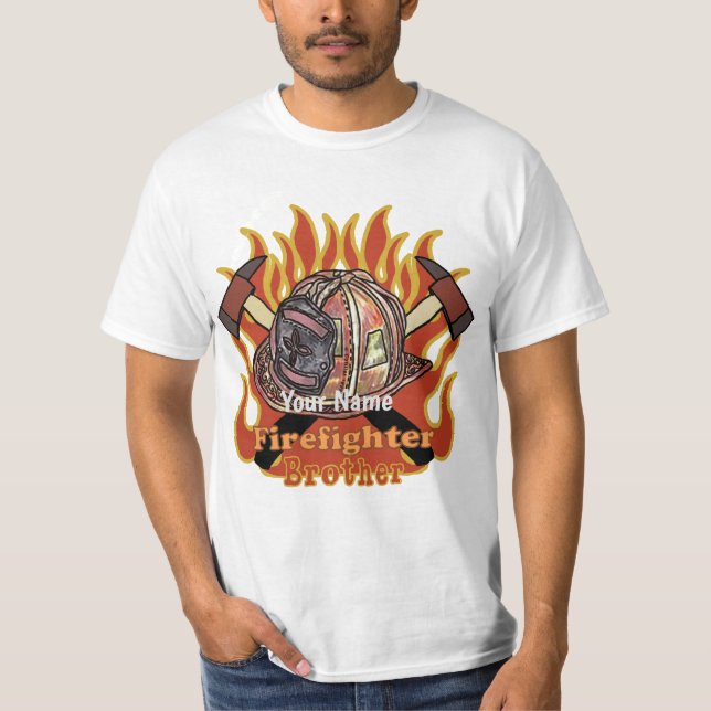 Camiseta Hermano de FireFighter (Anverso)