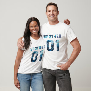 Camiseta Hermano de flores 01