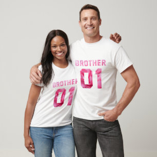 Camiseta Hermano de flores 01