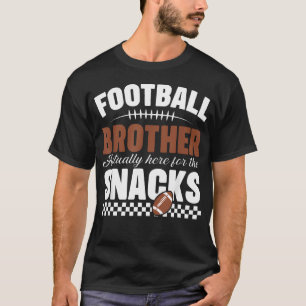 Camiseta Hermano de Fútbol Jugador de Fútbol Divertido