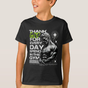 Camiseta Hermano de gimnasio agradecido Uni-adultos Gimnasi
