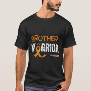 Camiseta Hermano de Guerrero del Cáncer de Leucemia
