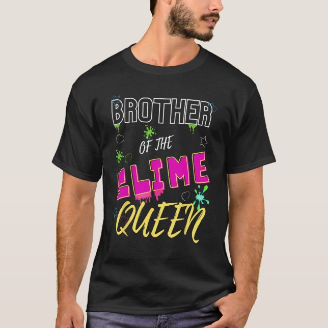 Camiseta Hermano de juego de Reina de Slime (Anverso)
