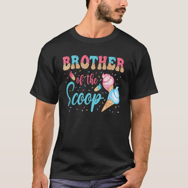 Camiseta Hermano De La Crema De Hielo De Scoop Revelación D (Anverso)