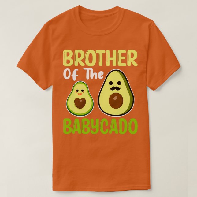 Camiseta Hermano De La Familia Babycado Aguacate Gi (Diseño del anverso)