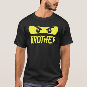 Camiseta Hermano De La Familia Kung Fu Ninja Eyes