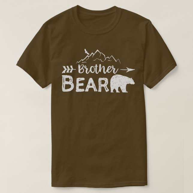 Camiseta Hermano de la familia que coincide Mamá Papa Bear  (Diseño del anverso)