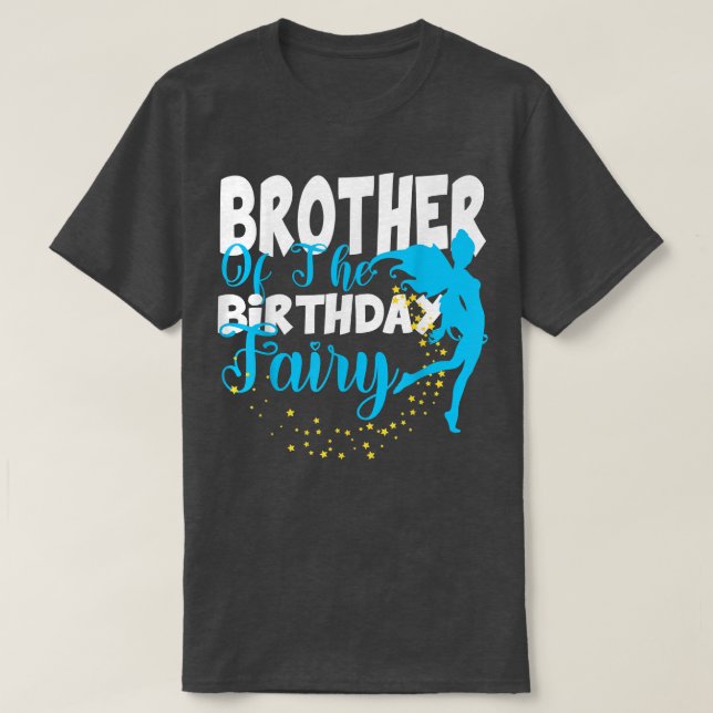 Camiseta Hermano de la Fantasía de los Hados de Cumpleaños  (Diseño del anverso)