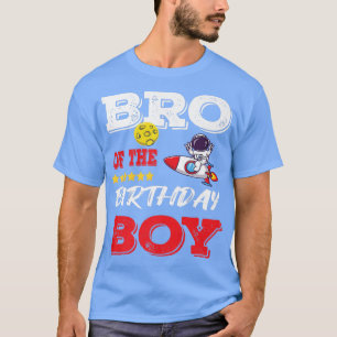 Camiseta Hermano de la fiesta de cumpleaños del niño astron