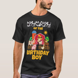 Camiseta Hermano De La Granja De Niños De Cumpleaños