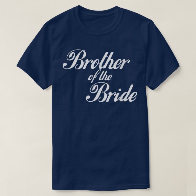 Camiseta Hermano De La Novia (Diseño del anverso)