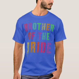 Camiseta HERMANO DE LA NOVIA Grupo de Boda Hermano Familia