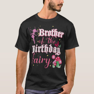 Camiseta Hermano De La Princesa De Los Hados De Cumpleaños