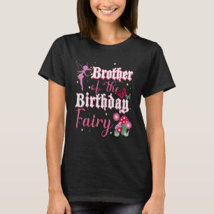 Camiseta Hermano De La Princesa De Los Hados De Cumpleaños