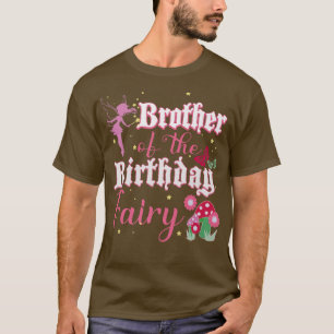 Camiseta Hermano De La Princesa De Los Hados De Cumpleaños 