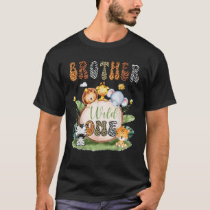 Camiseta Hermano De La Selva Salvaje Un Safari Primer Cumpl
