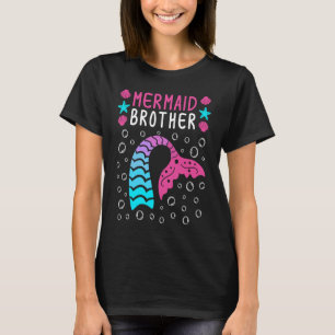 Camiseta Hermano de la Sirenita de Cumpleaños