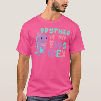 Camiseta Hermano De Las Dos Mamáes Rex De La Familia De Los