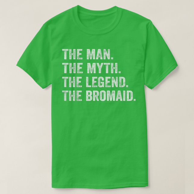 Camiseta Hermano de las novias hombre de honor Boda Br (Diseño del anverso)