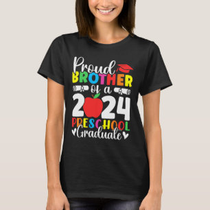 Camiseta Hermano De Licenciado En Preescolar 2024