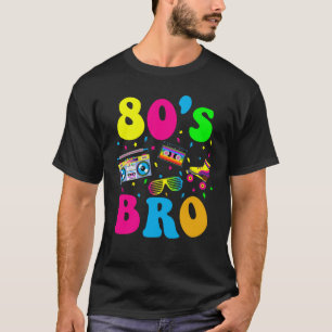 Camiseta Hermano de los 80 Moda de los 80 Traje para fiesta