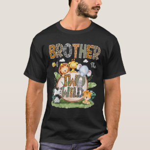 Camiseta Hermano De Los Dos Animales Salvajes De Safari De