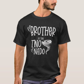 Camiseta Hermano de los dos nado Tornado Tema 2 Nacimiento