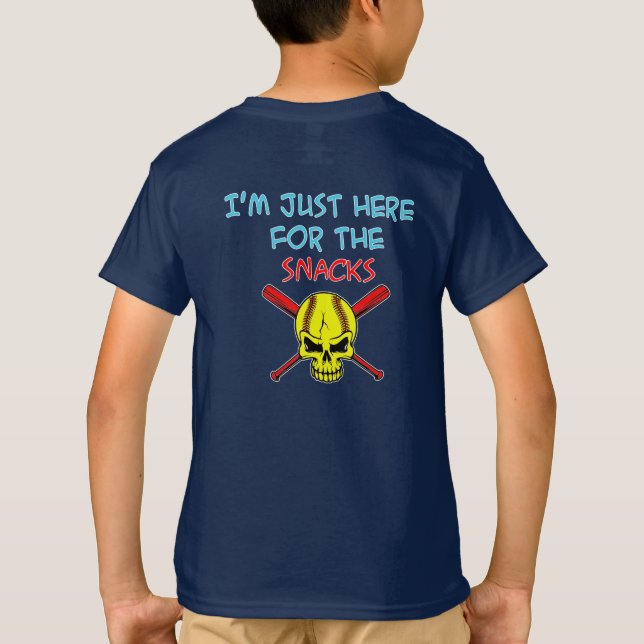 Camiseta Hermano de sóftbol (Reverso)