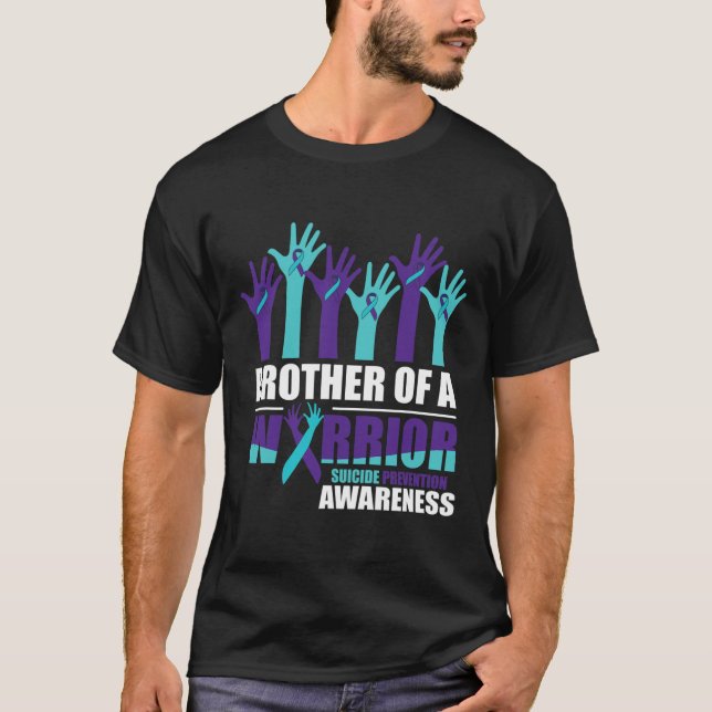 Camiseta Hermano De Un Curso Mental De Conciencia Sobre El  (Anverso)