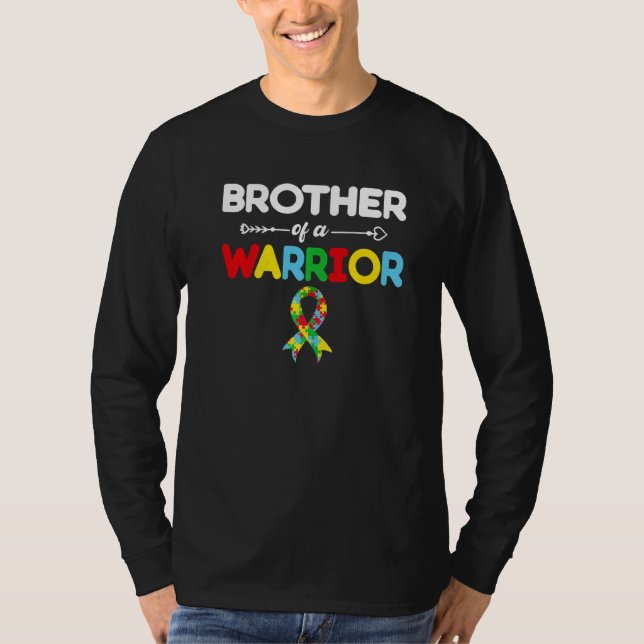 Camiseta Hermano De Un Día De Concienciación Sobre El Autis (Anverso)