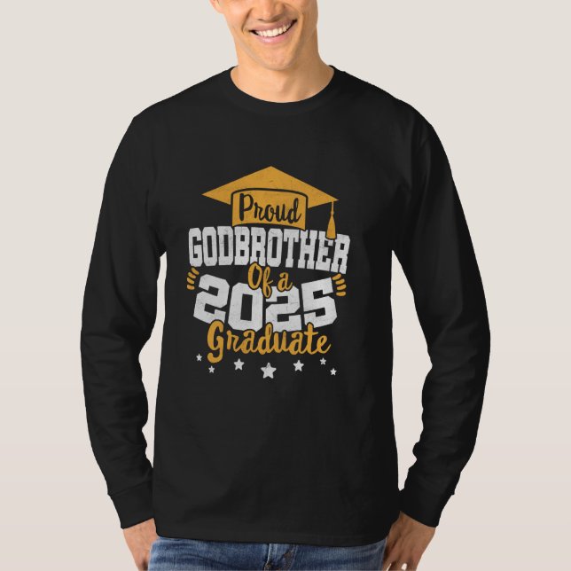 Camiseta Hermano de un graduado superior de clase 2025 (Anverso)