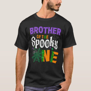 Camiseta Hermano De Un Muchacho Tocador Halloween Primer Na
