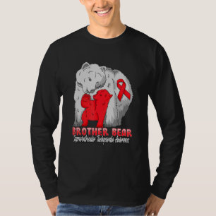 Camiseta Hermano De Un Niño Con Oso Hermano Relacionado Con