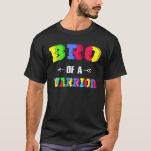 Camiseta Hermano De Una Familia Guerrera Consciente Del Aut