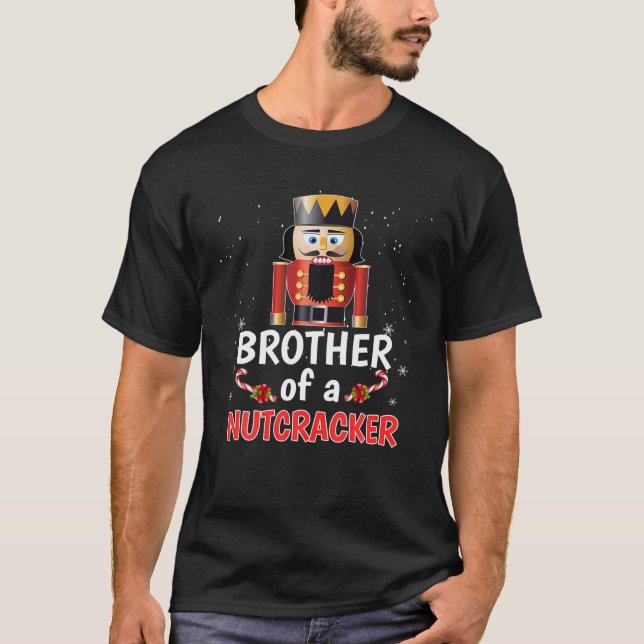 Camiseta Hermano De Una Matanza De La Familia De Navidades  (Anverso)