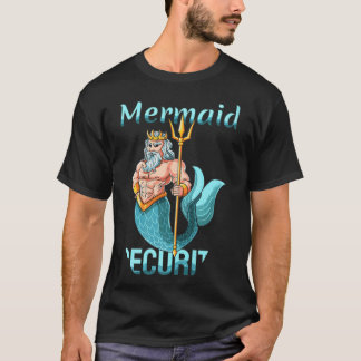 Camiseta Hermano del abuelo de la seguridad de la sirena