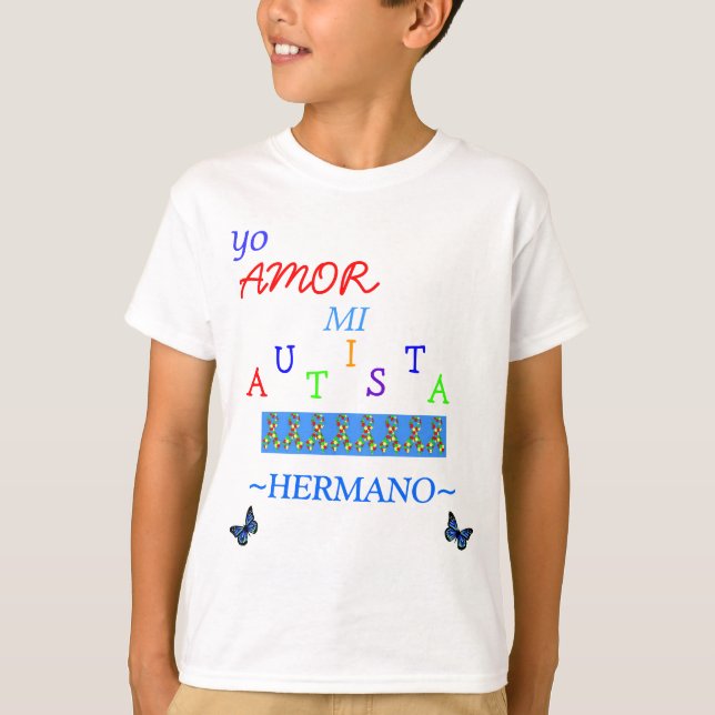 Camiseta ¡hermano del autista del MI del amor del yo! (Anverso)
