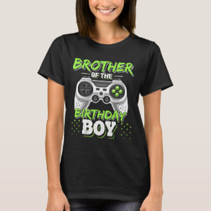 Camiseta Hermano Del Bi De Videojuego De Cumpleaños