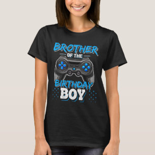 Camiseta Hermano Del Bi De Videojuego De Cumpleaños