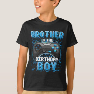 Camiseta Hermano Del Bi De Videojuego De Cumpleaños