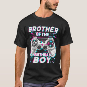 Camiseta Hermano Del Bi De Videojuego De Cumpleaños