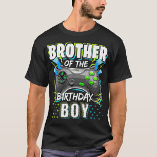 Camiseta Hermano del Bi de videojuego de cumpleaños